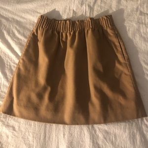 JCrew Camel Pencil Skirt- Size Medium